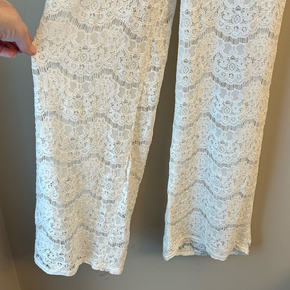 Monteau Los Angeles Lace Pantsuit/Small - Picture 7 of 11